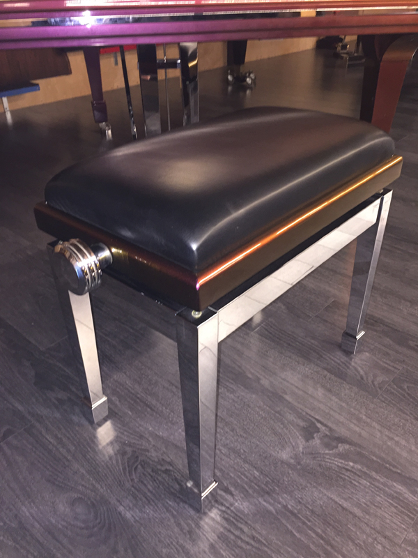 HarleyDavidsonPiano_Bench Harley Davidson Custom Piano for Sale!